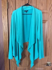 Torrid 3 Lightweight Top Aqua VGUC