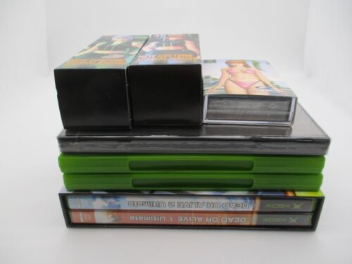 XBOX DEAD OR ALIVE ULTIMATE 3 & Xtreme Beach Volleyball w/CD 2Figure & Cards - Picture 3 of 18