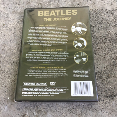 Sealed The Beatles - The Journey (DVD, 2003, 2-Disc Set, DVD/Audio