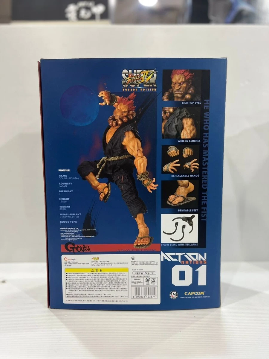 Action Nations 1/6 Scale Street Fighter IV Action Figure - Akuma (Gouki)