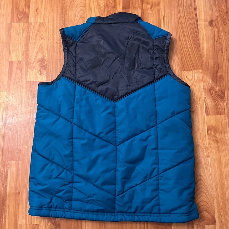 Chaleco acolchado Under Armour juvenil color azul/gris talla juvenil M Foto 4 de 4