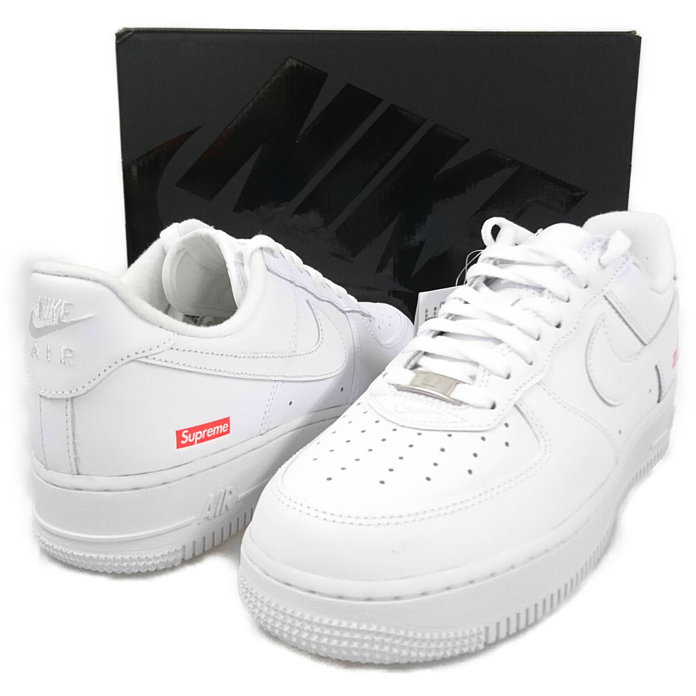 NIKE ×SUPREME CU AIRFORCE 1 white US8.5=.5cm Genuine