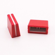10pcs For DJM Mixer Red Mixer Knob / Fader Cap Crosscut Knob fader cap