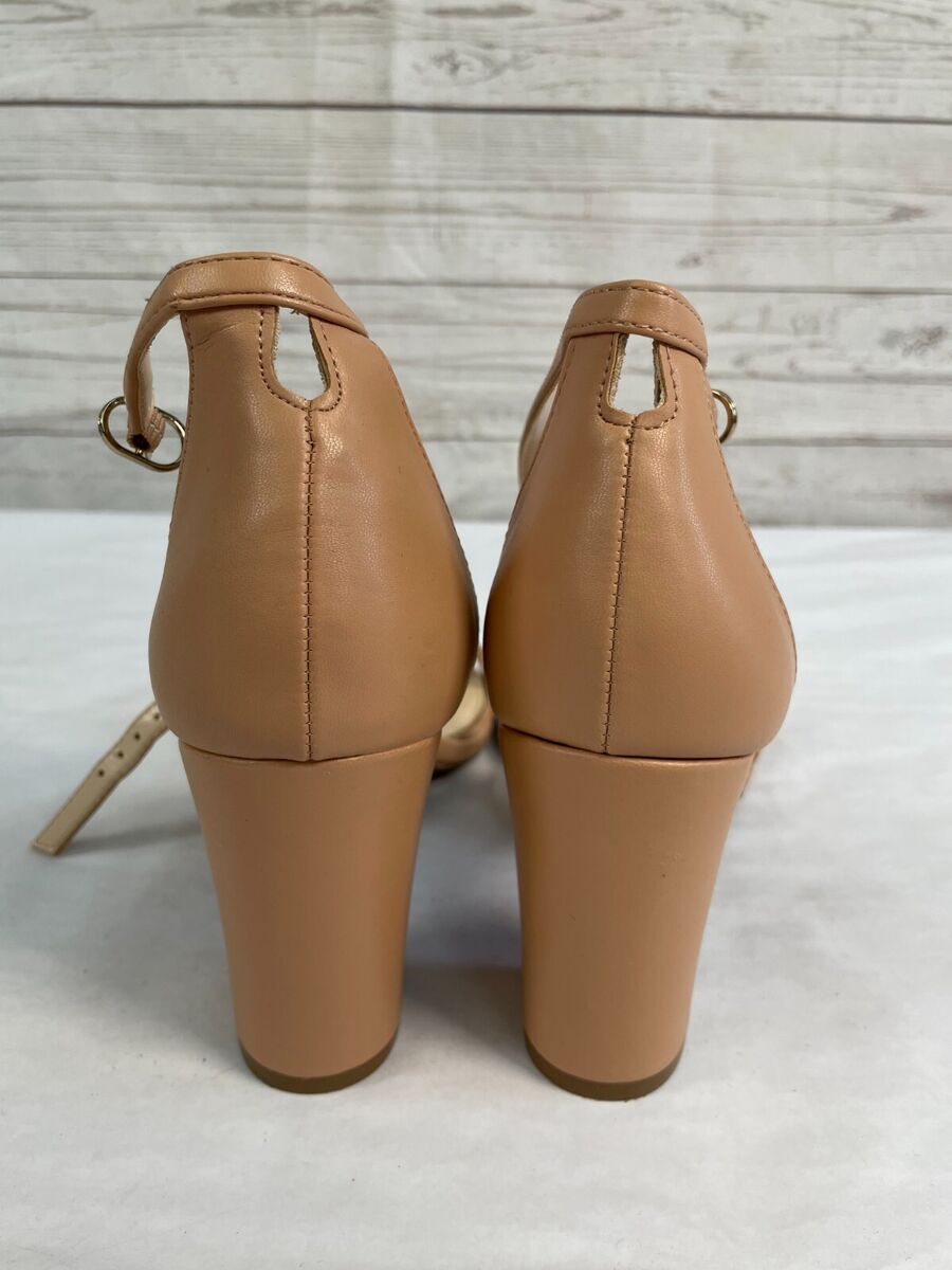 Jessica Simpson JP-HAZZU Women's Beige Open Toe Ankle Strap Jessica Simpson JP-HAZZU Women's Beige Open Toe Ankle Strap