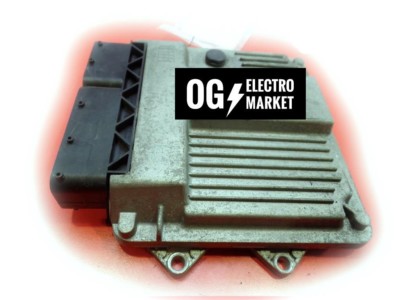 Fiat Punto II FL 1.3 ECU ECM DME PCM PCU MSG ENGINE CONTROL UNIT 55195817 