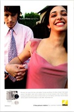 Nikon Picture Matter Original Vintage Print Ad
