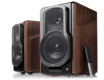Edifier S2000MKIII 2.0 Bluetooth Regallautsprecher HiRes-Audio 130W IR-Steuerung