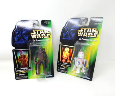 Star Wars 90s POTF Chewbacca and R5-D4 2 Pack Set by Kenner