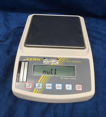 KERN PLS 4000-2 HIGH QUALITY MILIGRAM Precision Lab Balance Scale MAX 4000G