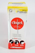 1 Dryel At-Home Dry Cleaner Refill Kit Stain Pen Booster Spray 8 Cleaning Cloths