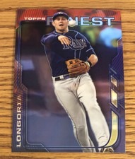 Evan Longoria 2014 Topps Finest Rays #92   *1647*