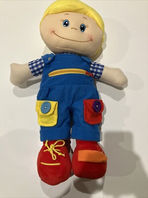 20-Inch Love and Learn Smiling Boy Plush Doll