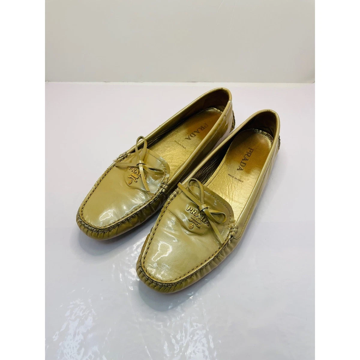 Prada Patent Leather Loafers 8