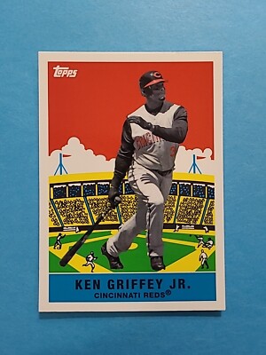 KEN GRIFFEY, JR. 2007 TOPPS FLASHBACK FRIDAYS BASEBALL CARD # FF3 H5096
