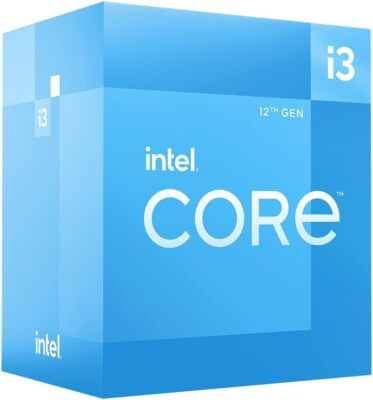 Intel Core i3-12100 Alder Lake CPU LGA 1700 3.3 GHz Quad-Core 60W 12MB