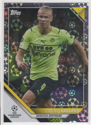 2021-22 Topps UEFA Champions League Starball Foil #1 Erling