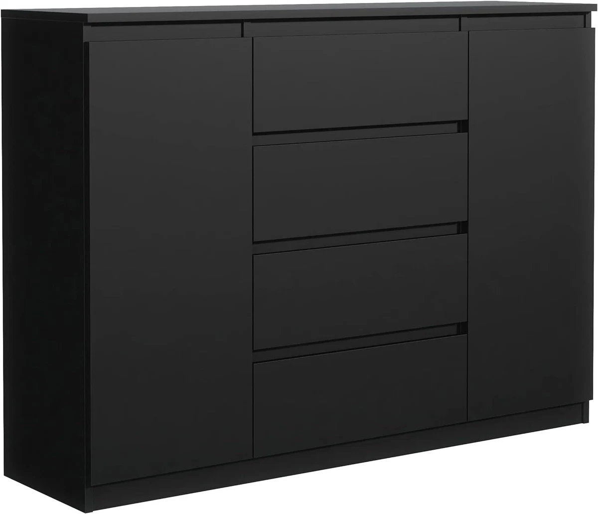 Cassettiera In Tessuto GIANTEX 7 Cassetti – Comò Con Struttura In Acciaio E Pannelli In Legno, Armadio A Cassetti Per Camera Da Letto (Marrone)