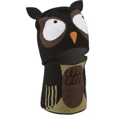 Seirus Jr. Headzo Wild Hat Head/Skull Liner - Kids' Owl Hat One Size 