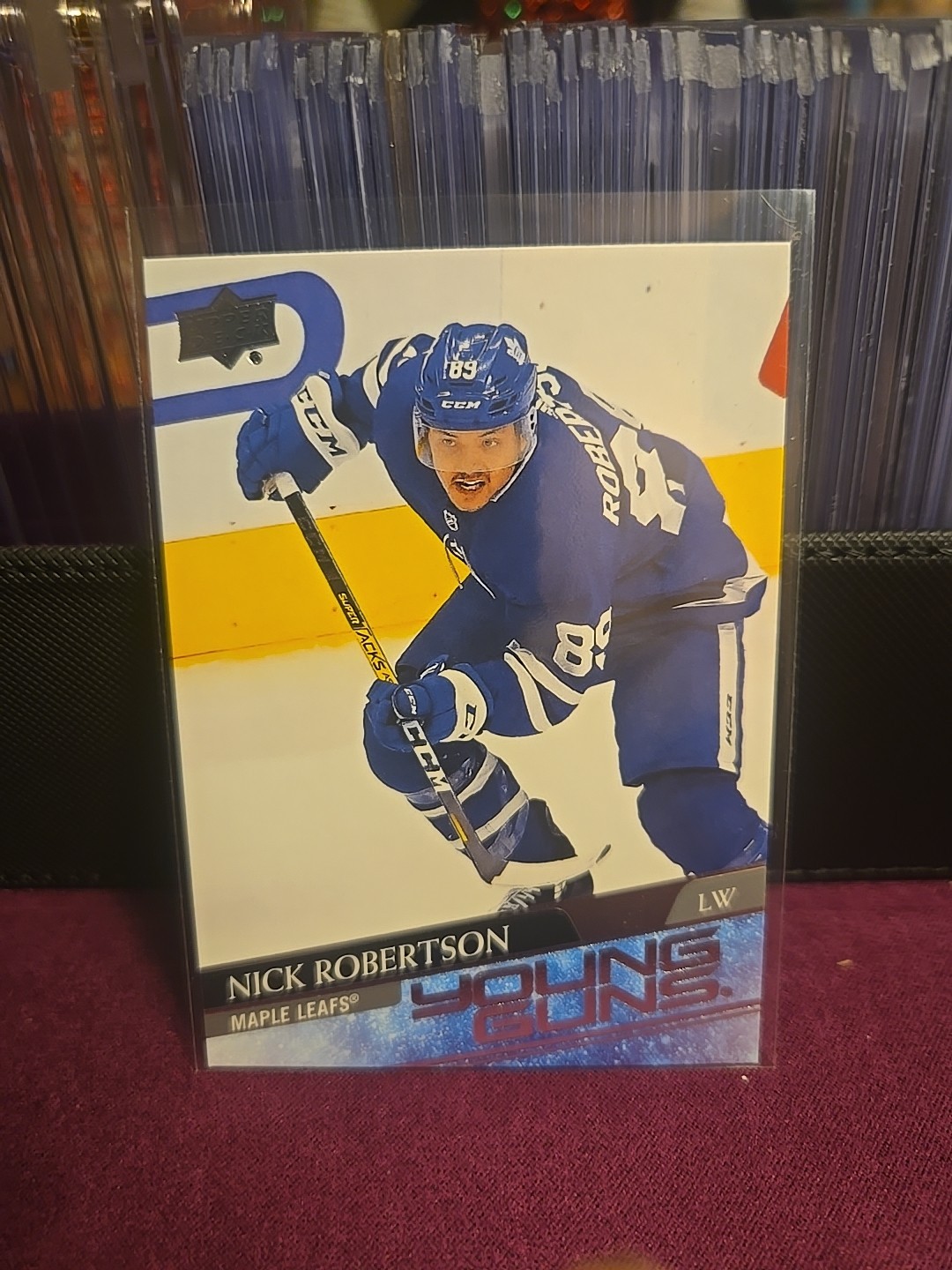 2020-2021 Upper Deck Series 1 Nick Robertson #237 Young Guns