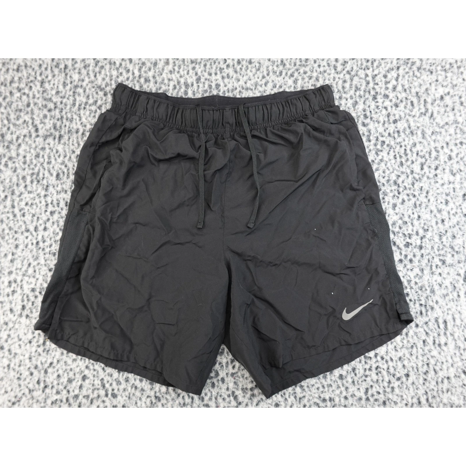 Nike Running Shorts Mens Small Black DV9359-010 Dri-FIT 5 Inch Inseam