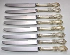 8 Towle OLD COLONIAL Sterling Silver Hollow Knives 8 5/8” NO MONO