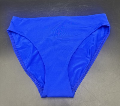 Jets Jessika Allen Blue Full Coverage Bikini Bottom Swimwear SZ AU 12 US 8 NEW