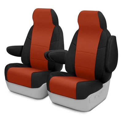For Ford Explorer Sport Trac 09-10 Seat Cover CR-Grade Neoprene 1st Row Black &