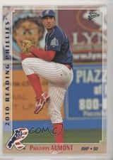 2010 MultiAd Sports Reading Phillies Phillippe Aumont #3 0b5