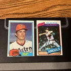 1980 and 1981 Topps Nolan Ryan (2) Card Lot. EX/NM Condition