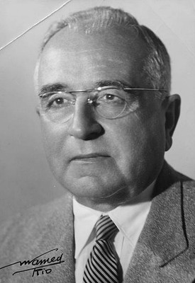 Brazilian President Getulio Vargas circa 1945 Historic Old Photo