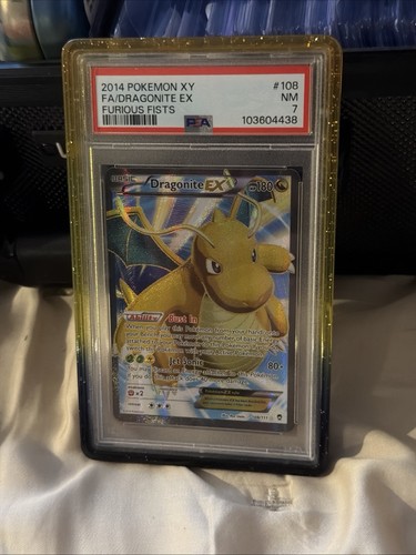 Dragonite-EX graded PSA 7 for sale on eBay