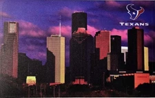 NFL Houston Texas Credit Card Skin Cover - Wrap Decal Pre-Cut Sticker 