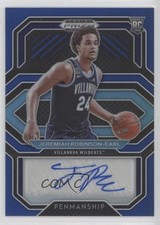 2021 Prizm Draft Picks College Penmanship Blue Jeremiah Robinson-Earl Auto 1pe9
