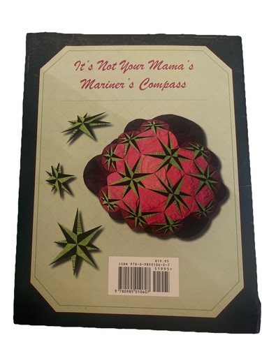 Compass Capers Create Own Mariner’s Compass Quilt Step By Step Author Signed - Picture 2 of 3