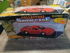 1:18 Scale Car Collectors Showcase Show Case Vintage Sealed Stackable Black Base