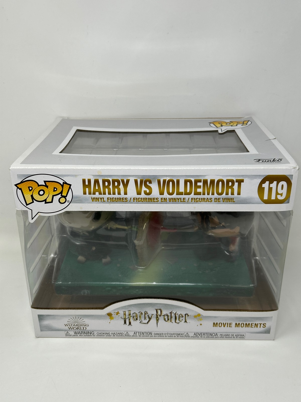 En Oferta Funko Pop! Harry Potter Harry Vs. Voldemort #119 Vinyl Figure Damaged Box