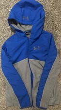 Under Armour Boys Woven Track Jacket Outerwear Sports YLG/G
