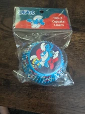 The Smurfs 100 Ct Cupcake Liners