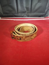 Vintage 46-in Eagle Leather Belt