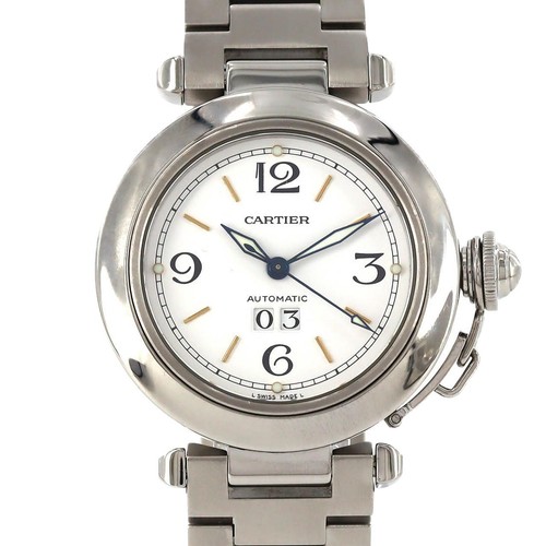 Cartier Pasha de Cartier W31044M7 35 mm White Dial