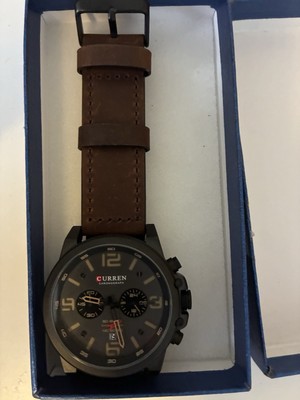 curren men quartz watch