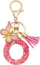 Initial Letter Keychain for Women Gift for Young Teenage Girl Gifts for Christma