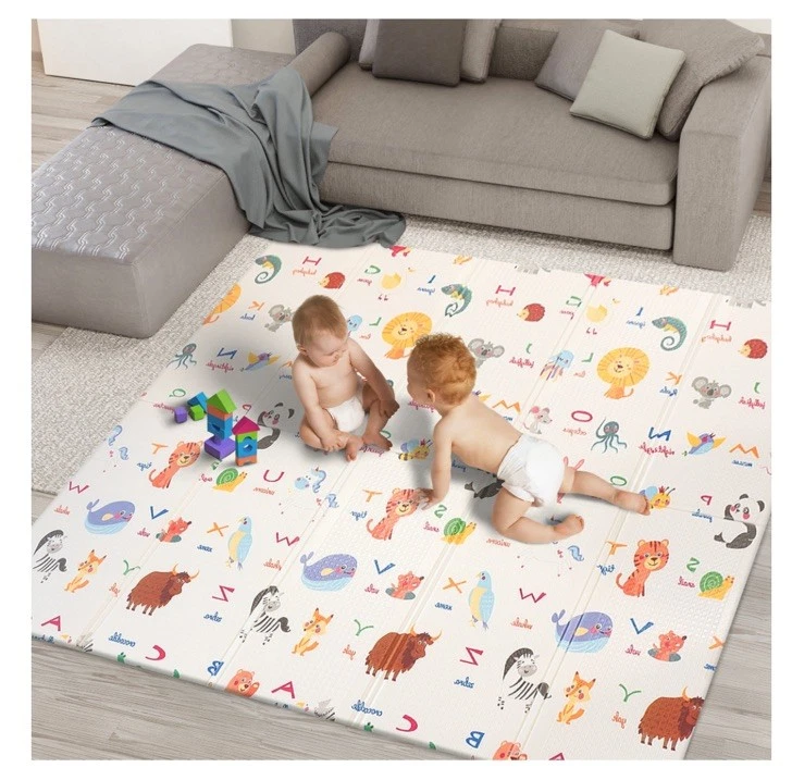 Kidoola Reversible Large Baby Play Mat Soft Playmat for Baby's Crawling