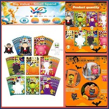 Halloween Stickers for Kids 40 Sheets Make a Face Mix and Match Spooky
