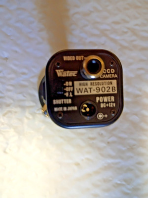 Used WATEC WAT-902B assembly Camera No power cord.
