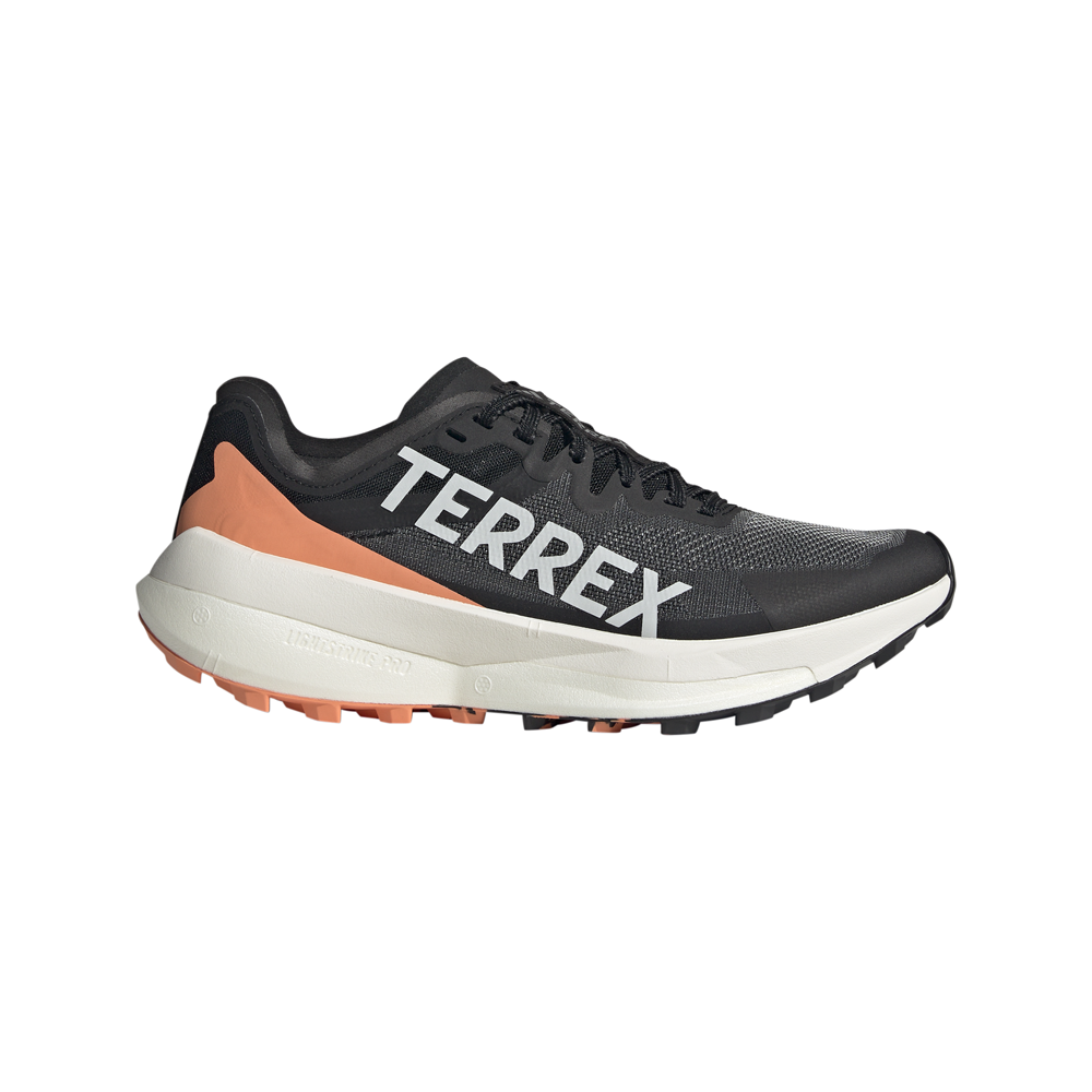 Size 9.5 - Adidas Terrex Agravic Speed Black Amber Tint W for sale