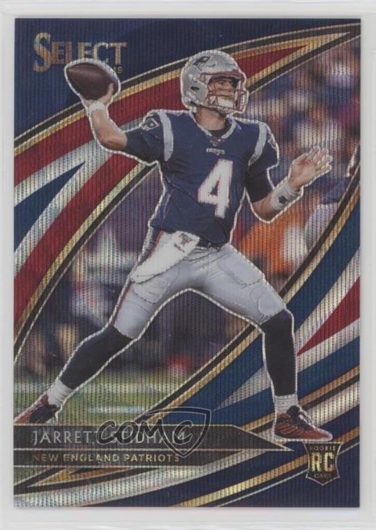 2019 Panini Select Field Level Tri-Color Prizm 7/99 Jarrett Stidham #218 04xn