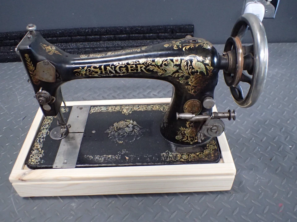 NEW PINE Wood Base For FULL Size SINGER SEWING MACHINE 27 66 201 15-91 Hand Made - Image 3 of 4