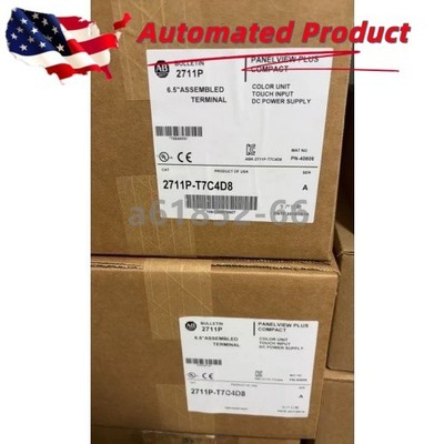 1PC NEW 2711P-T7C4D8 Allen Bradley PanelView Plus 700 ColorTouch Factory Sealed