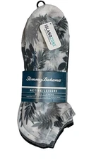 New Tommy Bahama IslandZone Coolmax Athletic Low Cut Socks (Golf/Leisure) 3-Pair